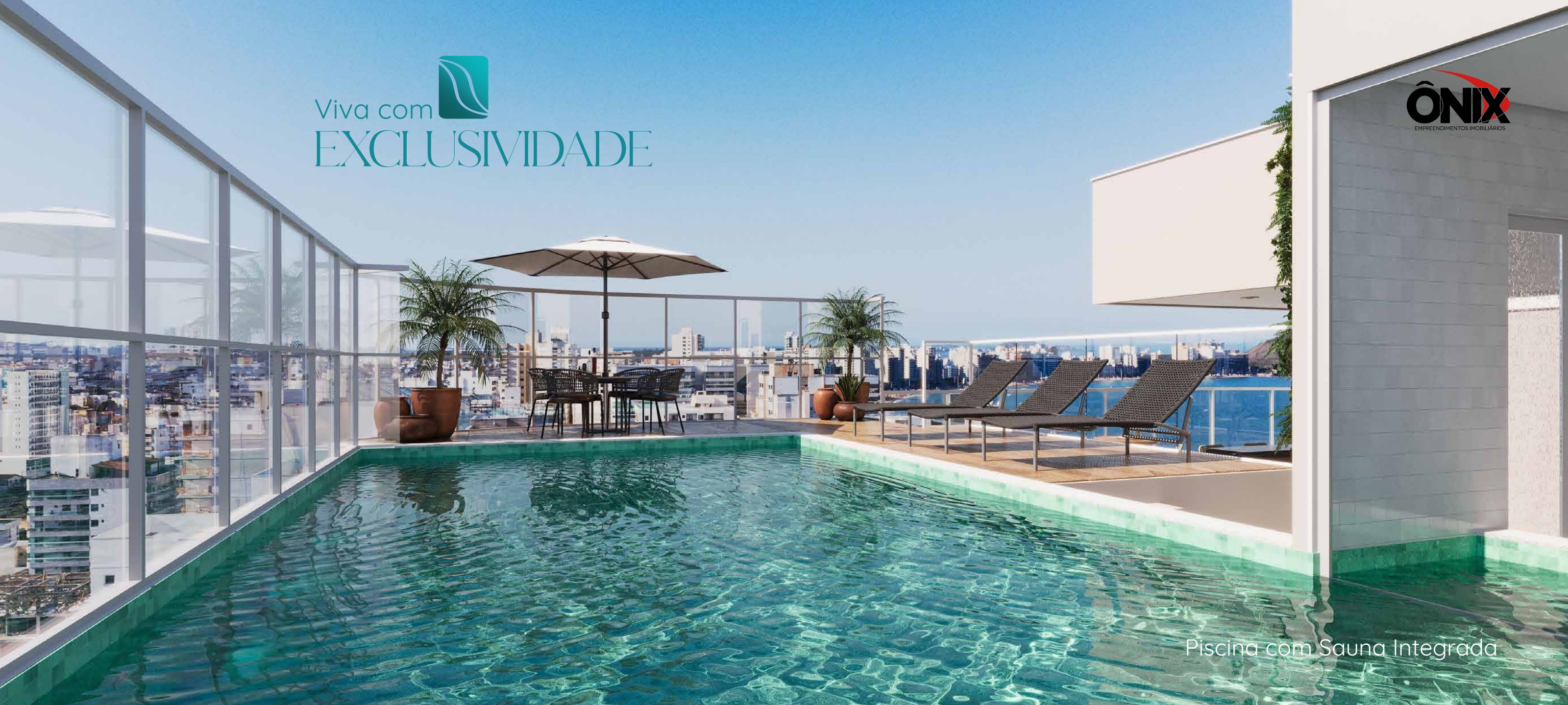 Piscina na cobertura